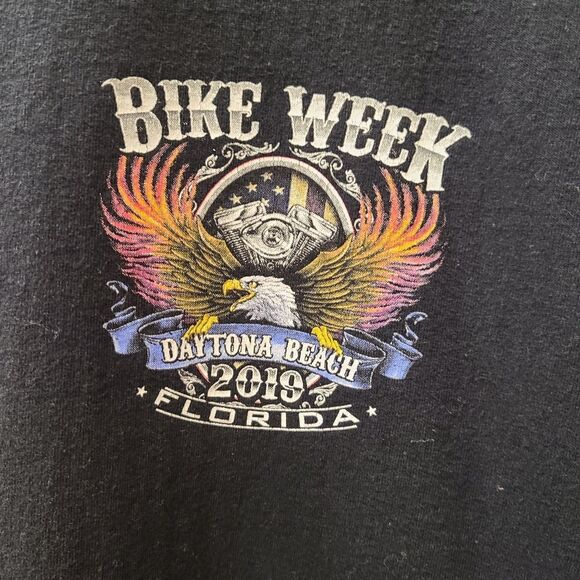Daytona Beach Bike Week 2010 Tee Shirt size - Picture 4 of 5